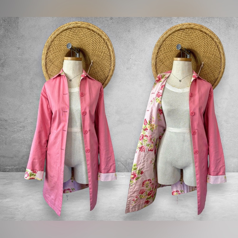 Reversible Bubblegum Woven Jacket